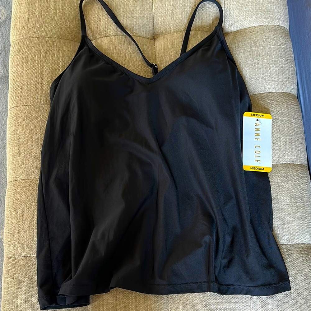 Anne Cole Black Tankini